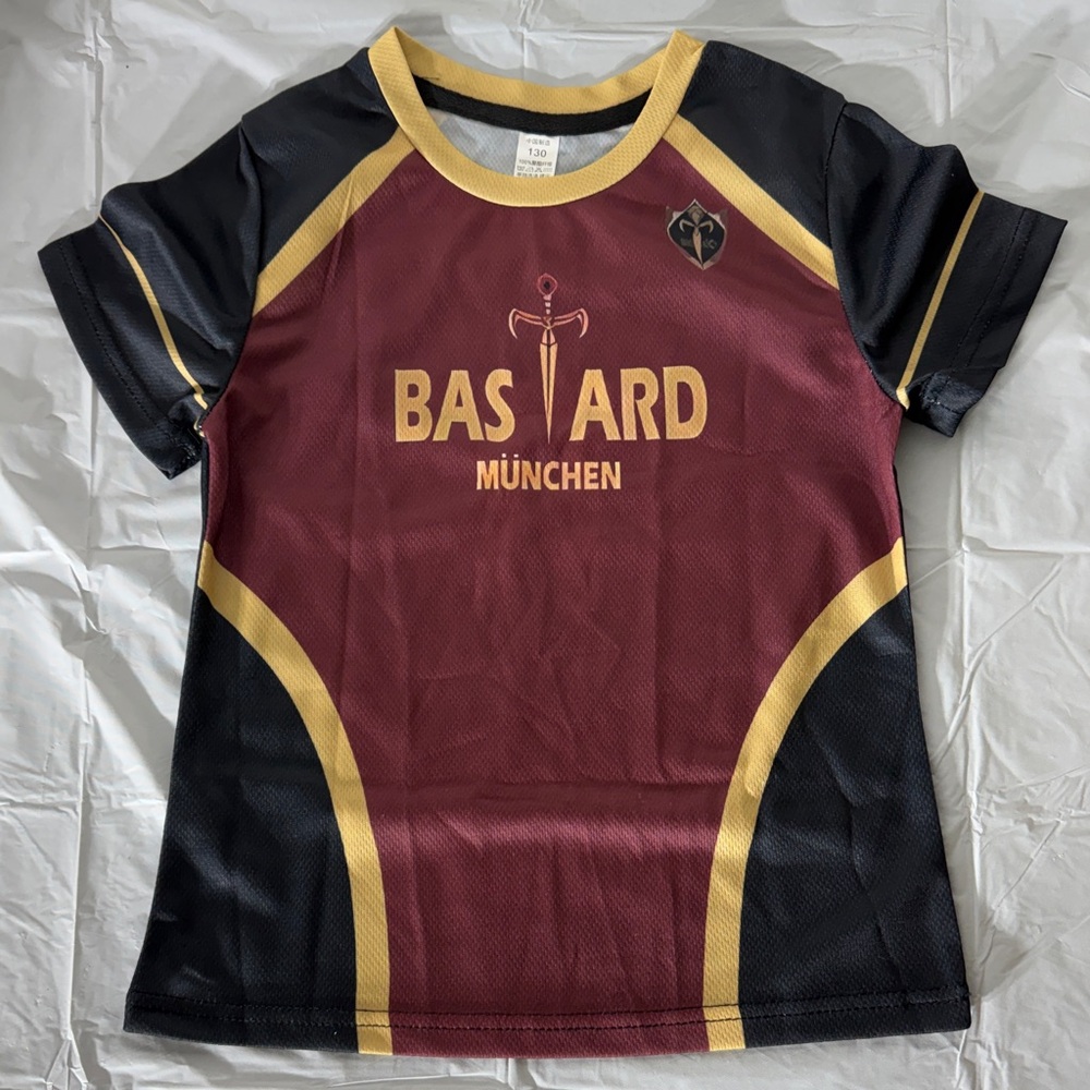 BASARD München Black and Burgundy T-Shirt